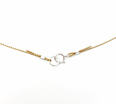 Tourmaline Stick Bar Necklace clasp