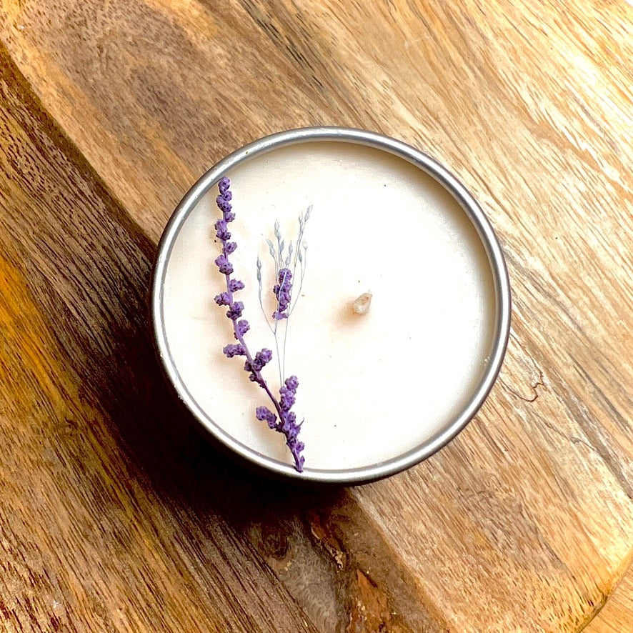 french lilac candle