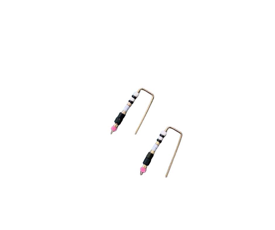 little colorspike earrings by Alice Rise