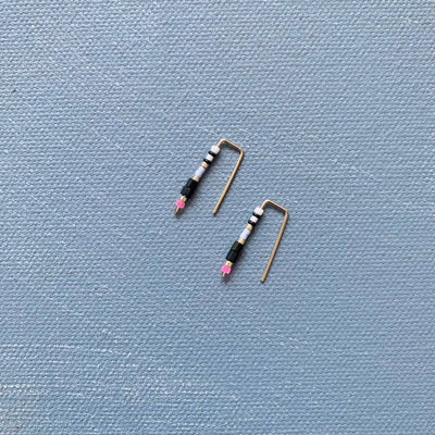 little colorspike earrings by Alice Rise