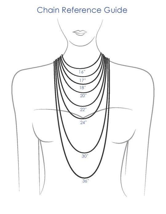 necklace lengths chart