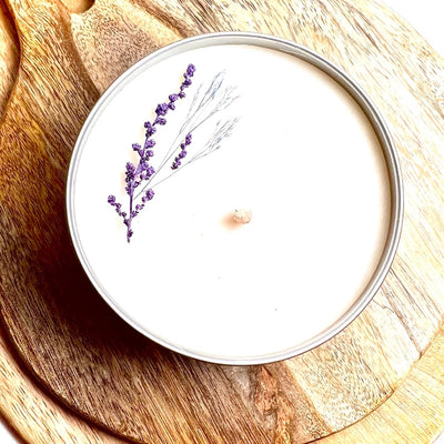 french lilac candle
