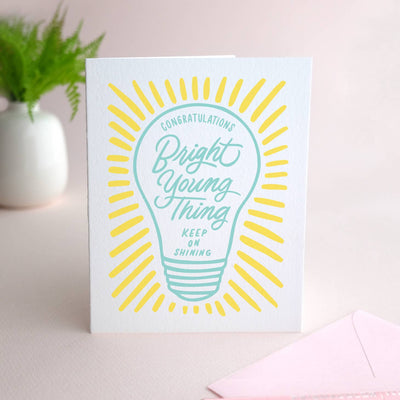 Congratulations Bright Young Thing Card