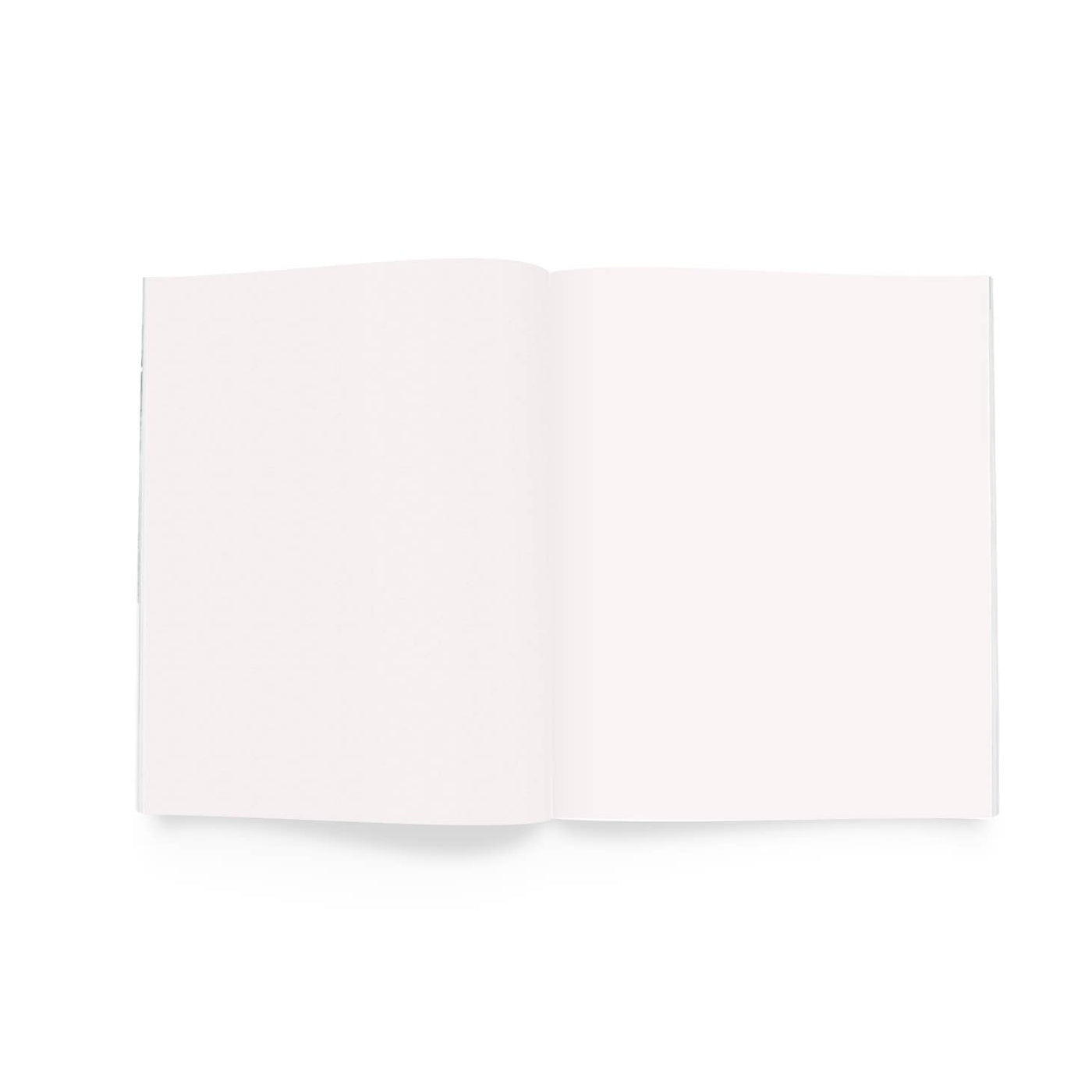 sample blank interior page of sketchbook