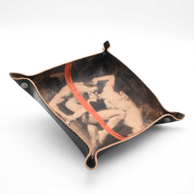 William Bouguereau & Mark Rothko Large Leather Catchall Tray