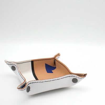 Frank Stella Small Leather Catchall Tray