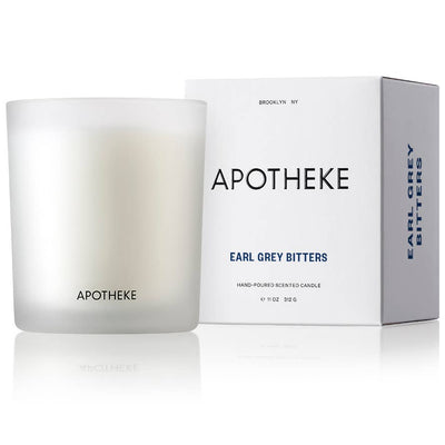 apotheke earl grey bitters scented candle